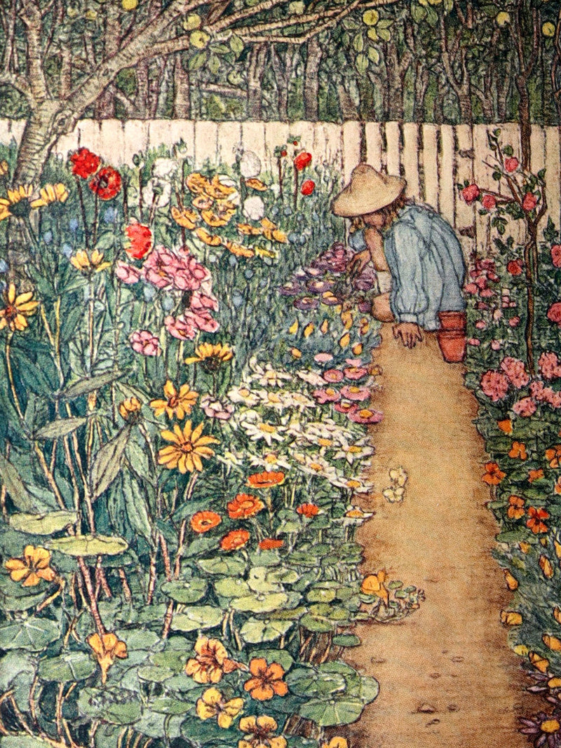 1909 First Edition- The Children’s Book of Gardening by Winifred Cayley-Robinson
