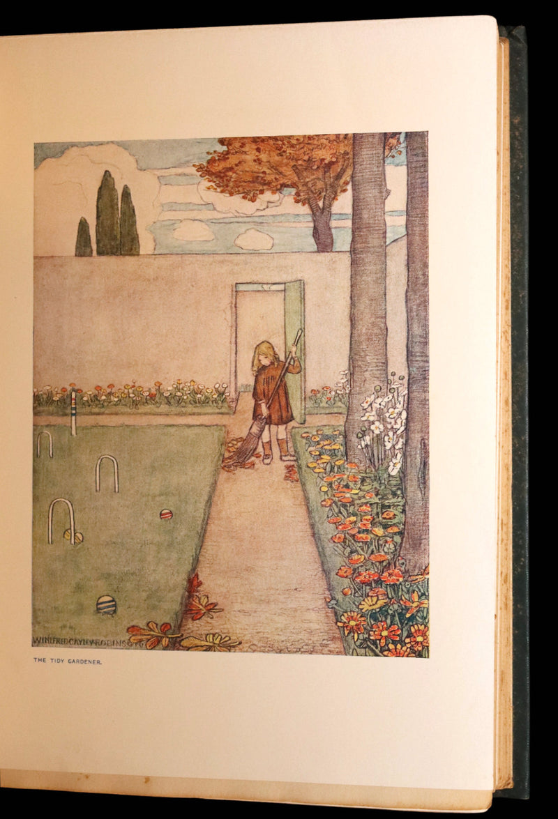 1909 First Edition- The Children’s Book of Gardening by Winifred Cayley-Robinson