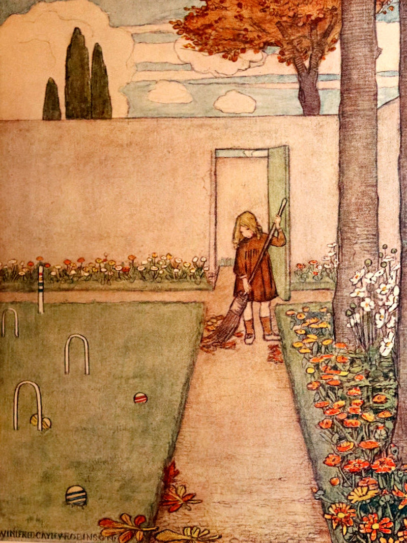 1909 First Edition- The Children’s Book of Gardening by Winifred Cayley-Robinson