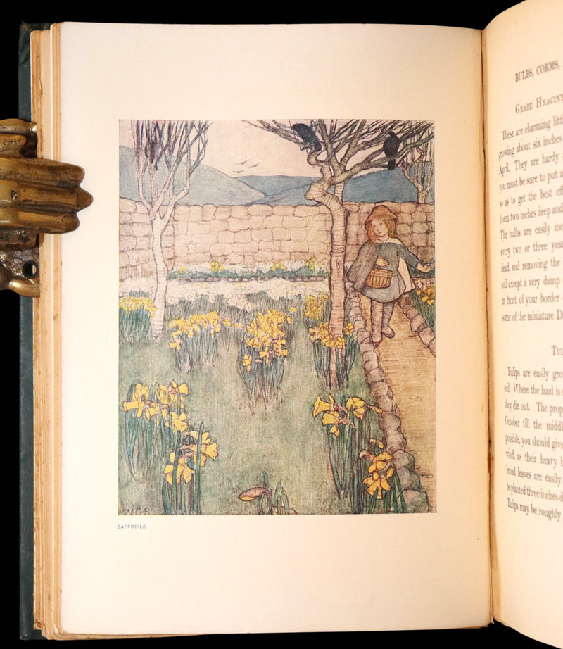 1909 First Edition- The Children’s Book of Gardening by Winifred Cayley-Robinson