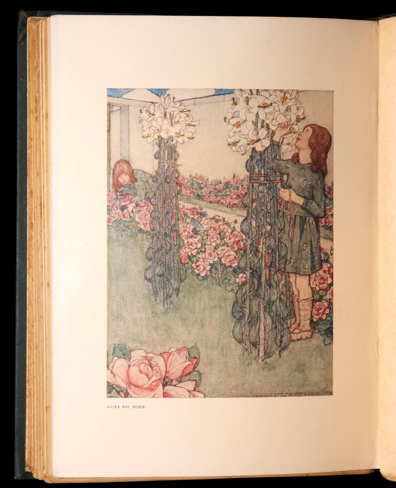1909 First Edition- The Children’s Book of Gardening by Winifred Cayley-Robinson
