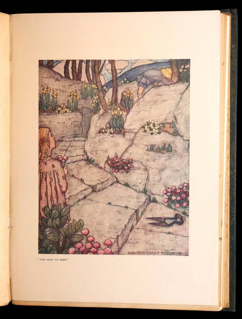 1909 First Edition- The Children’s Book of Gardening by Winifred Cayley-Robinson