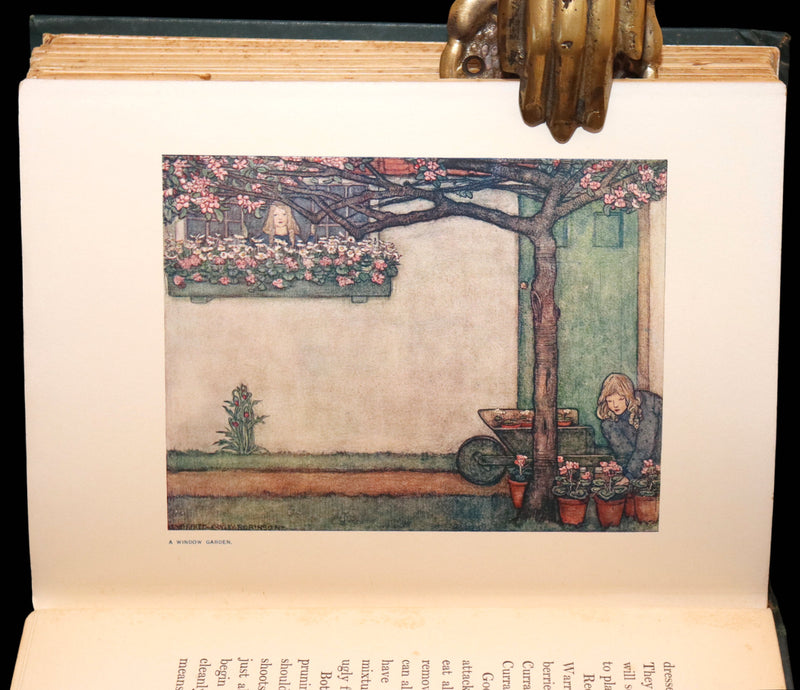 1909 First Edition- The Children’s Book of Gardening by Winifred Cayley-Robinson