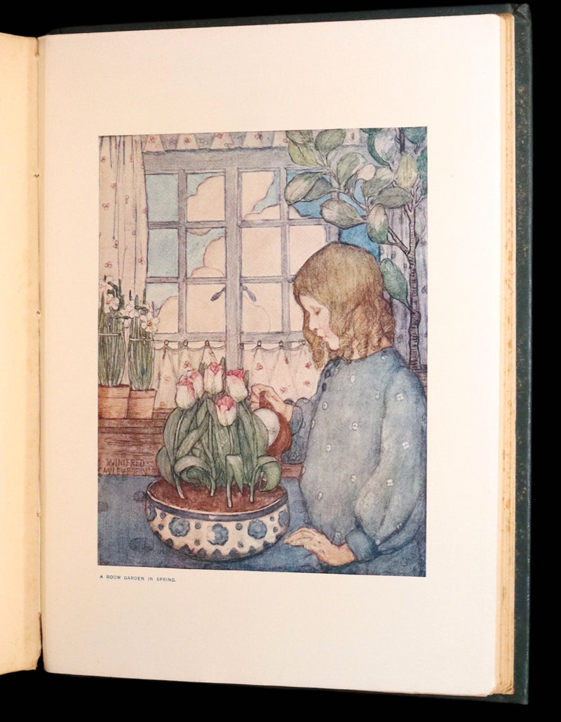 1909 First Edition- The Children’s Book of Gardening by Winifred Cayley-Robinson