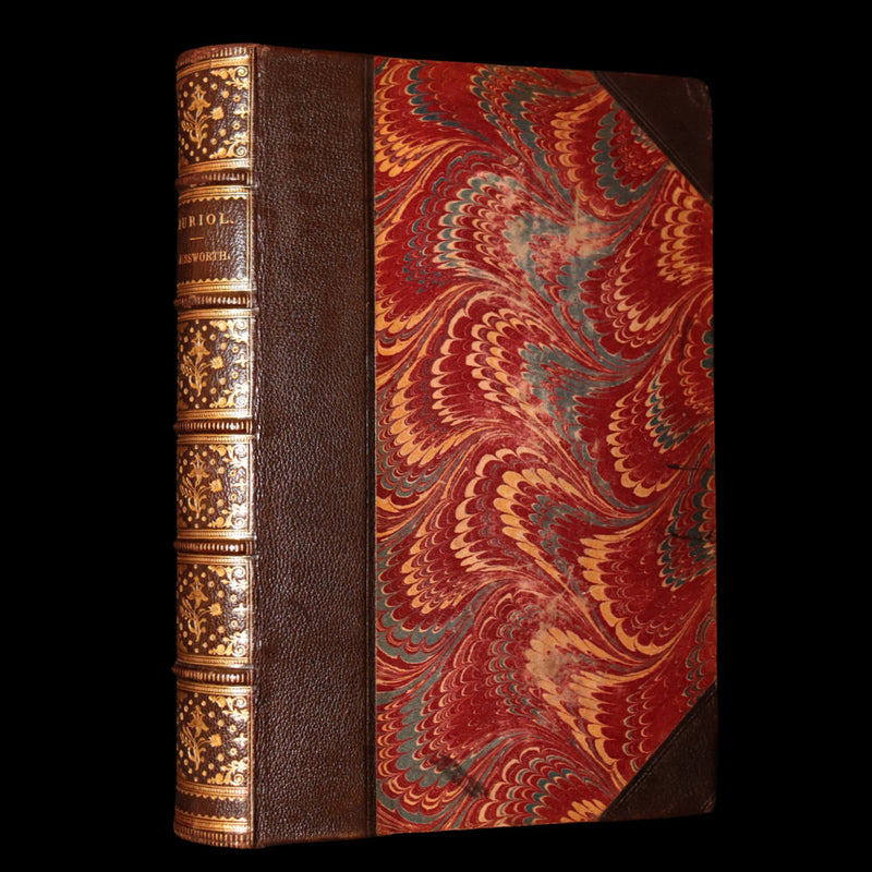 1890 Rare Gothic Novel - Auriol; or, The Elixir of Life by W. Harrison Ainsworth