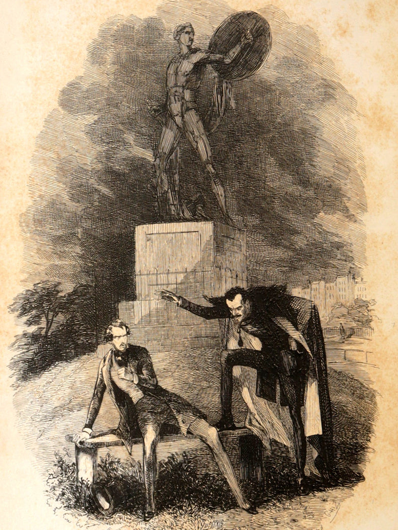 1890 Rare Gothic Novel - Auriol; or, The Elixir of Life by W. Harrison Ainsworth