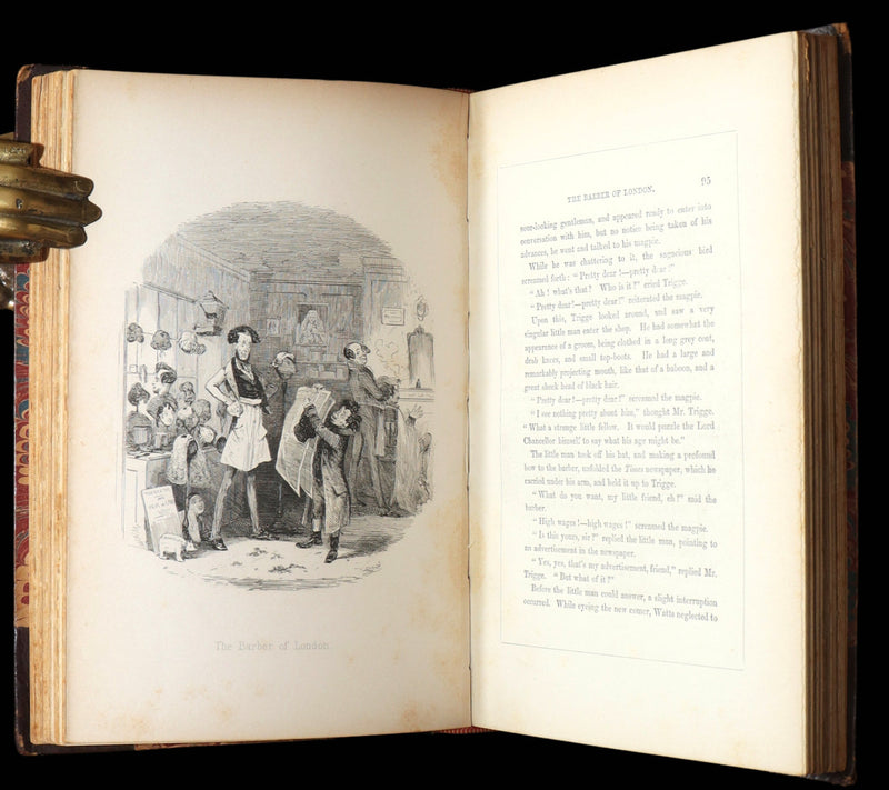 1890 Rare Gothic Novel - Auriol; or, The Elixir of Life by W. Harrison Ainsworth