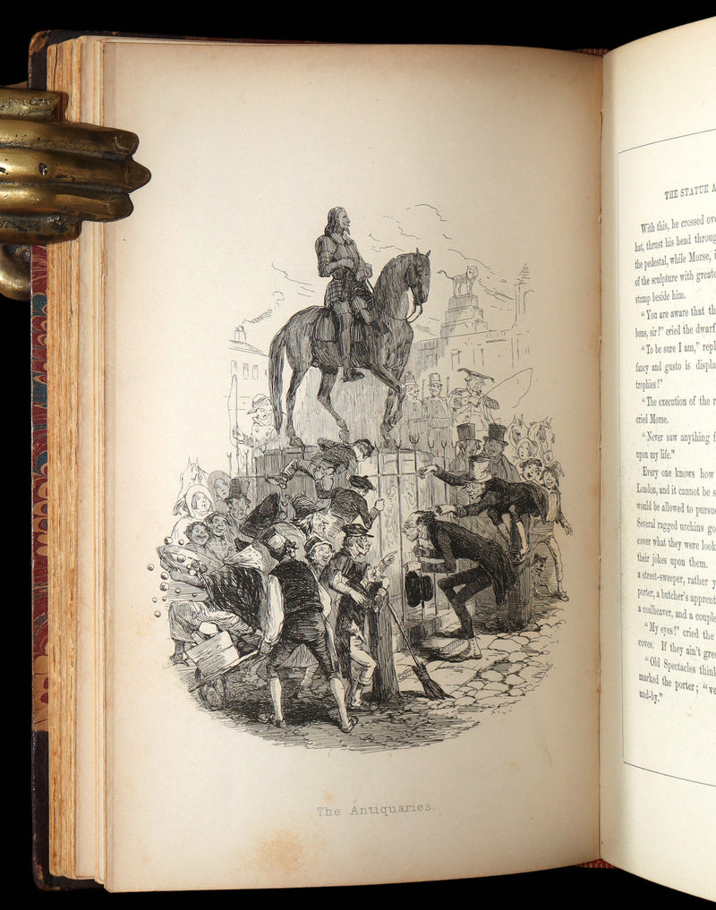 1890 Rare Gothic Novel - Auriol; or, The Elixir of Life by W. Harrison Ainsworth