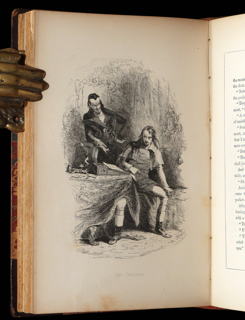 1890 Rare Gothic Novel - Auriol; or, The Elixir of Life by W. Harrison Ainsworth