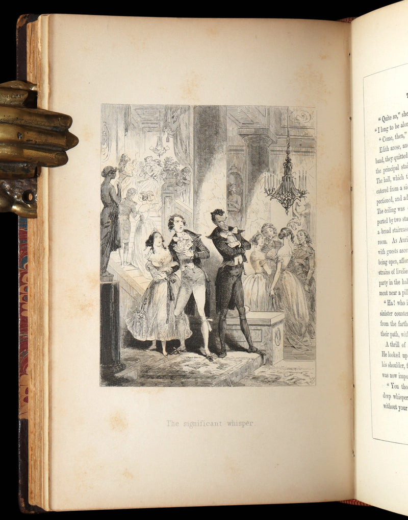 1890 Rare Gothic Novel - Auriol; or, The Elixir of Life by W. Harrison Ainsworth