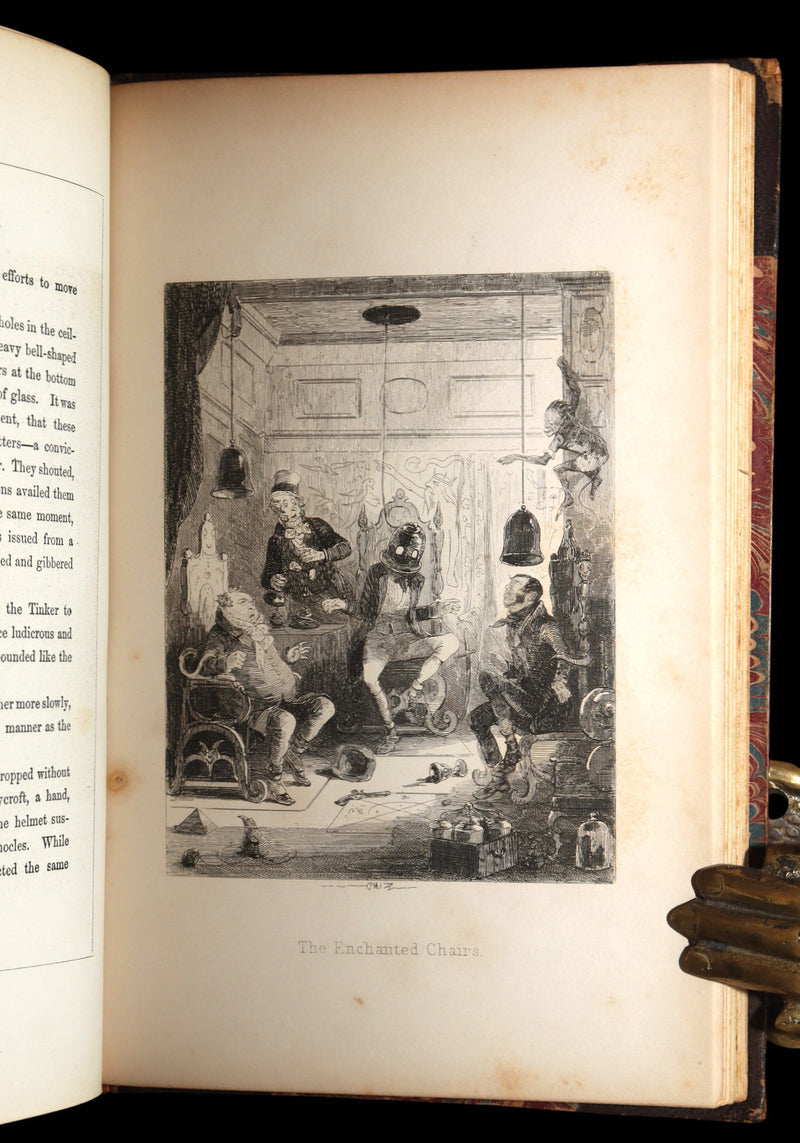 1890 Rare Gothic Novel - Auriol; or, The Elixir of Life by W. Harrison Ainsworth