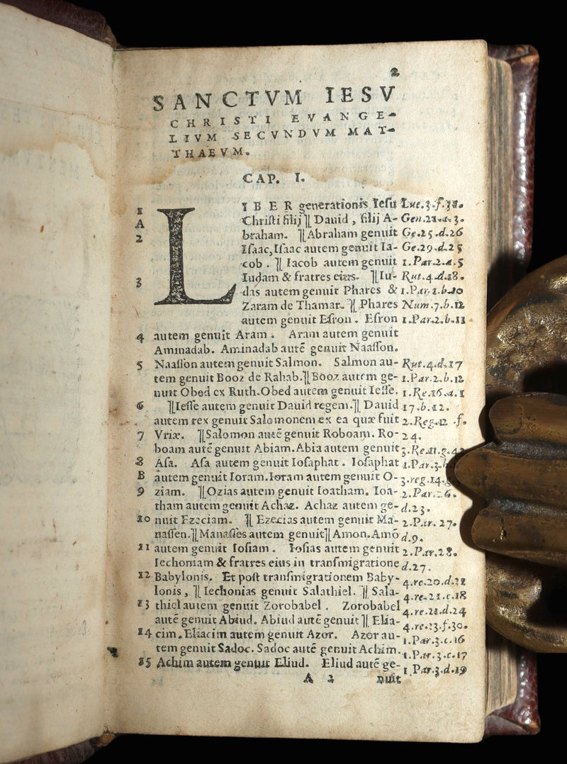 1567 Scarce Latin Bible - Novum Iesu Christi Testamentum, New Testament