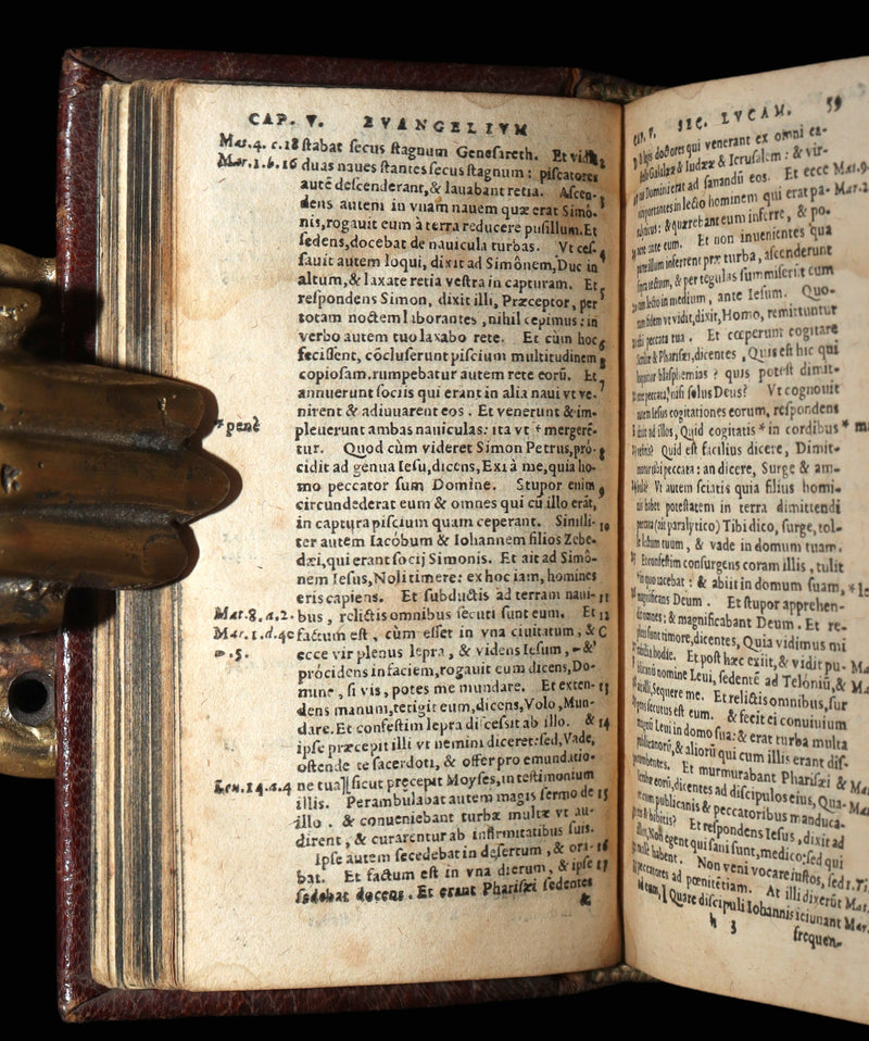 1567 Scarce Latin Bible - Novum Iesu Christi Testamentum, New Testament