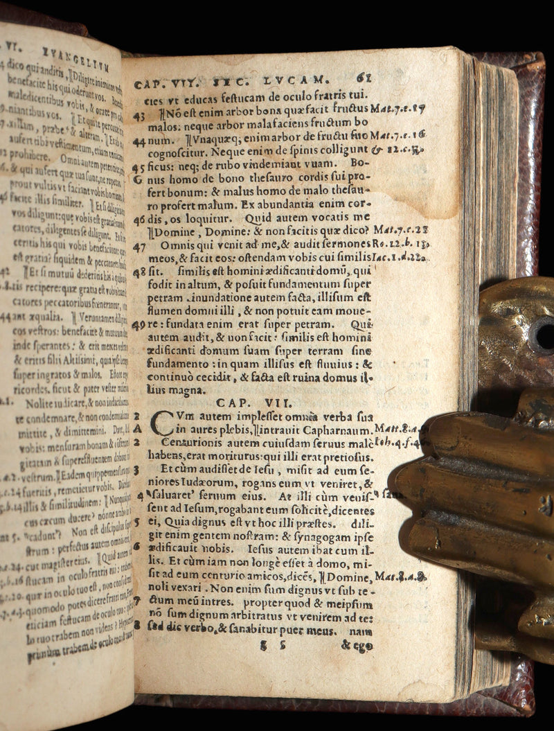 1567 Scarce Latin Bible - Novum Iesu Christi Testamentum, New Testament