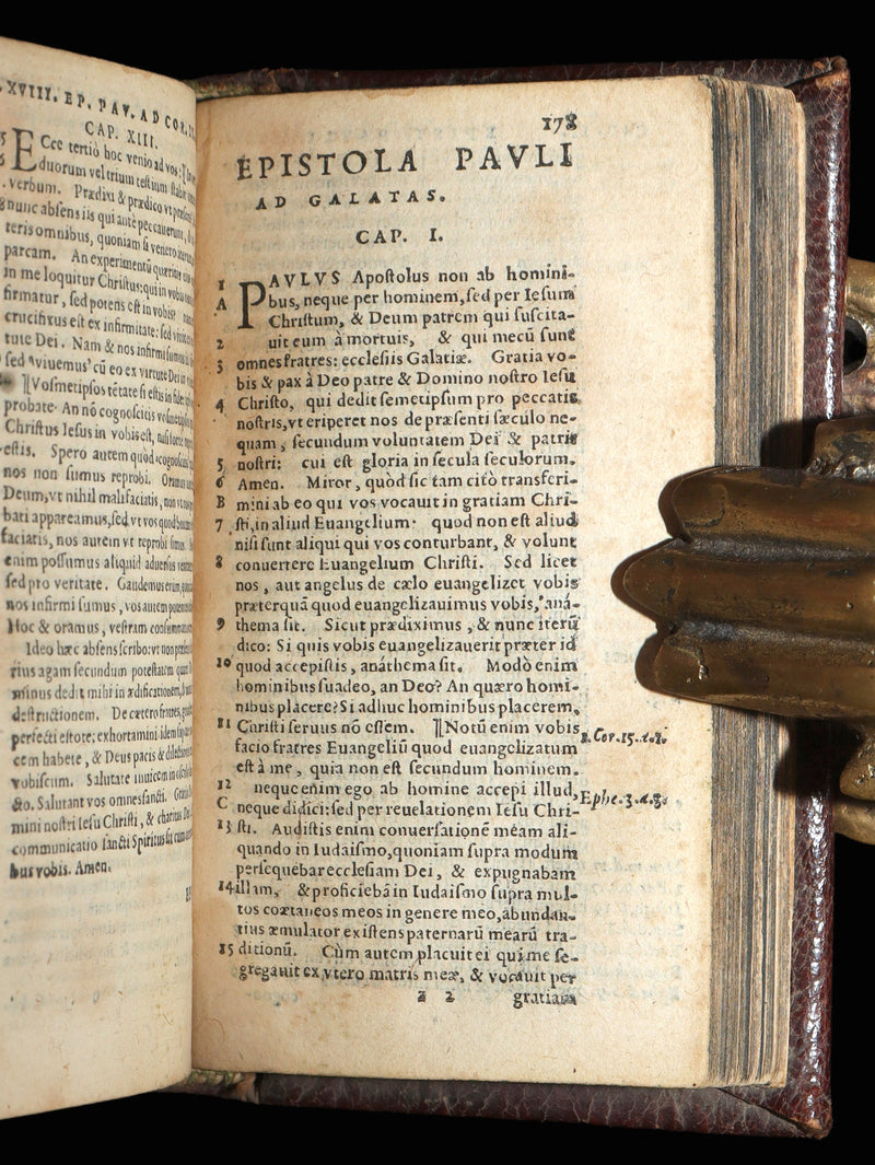 1567 Scarce Latin Bible - Novum Iesu Christi Testamentum, New Testament