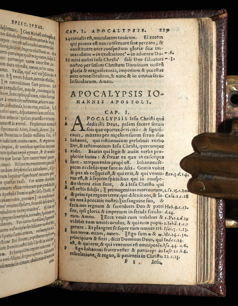1567 Scarce Latin Bible - Novum Iesu Christi Testamentum, New Testament