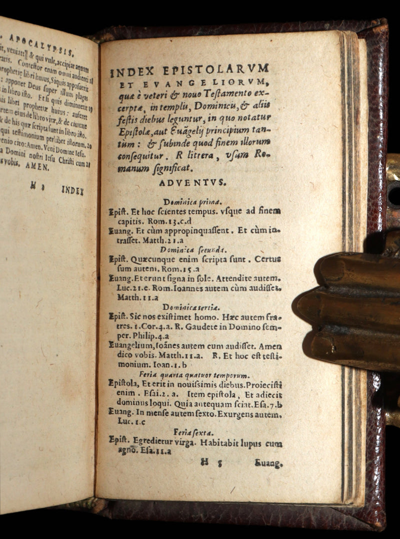 1567 Scarce Latin Bible - Novum Iesu Christi Testamentum, New Testament