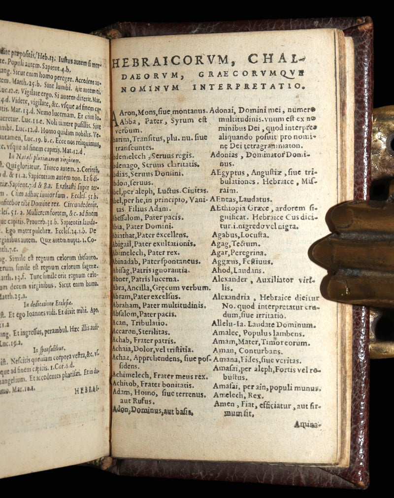 1567 Scarce Latin Bible - Novum Iesu Christi Testamentum, New Testament