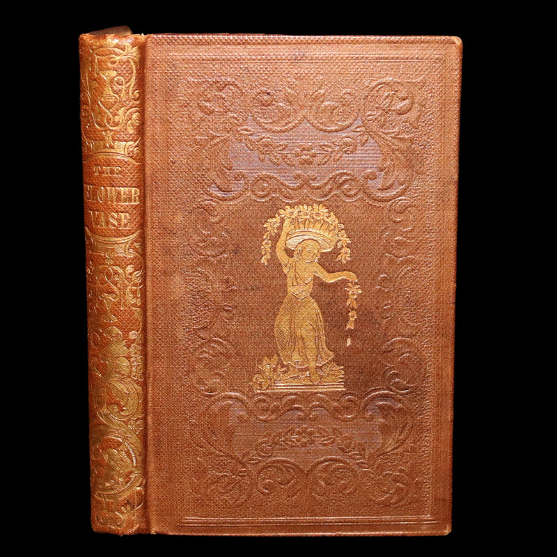 1848 Rare Floriography Book - The Flower Vase Containing the Language of Flowers