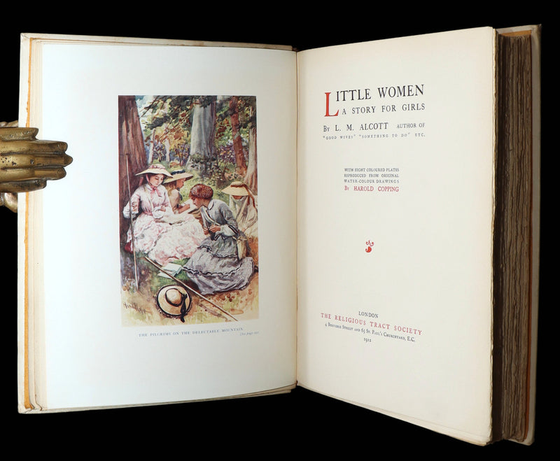 1912 Scarce 1stED Illustrated by Harold Copping - Louisa May Alcott Little Women