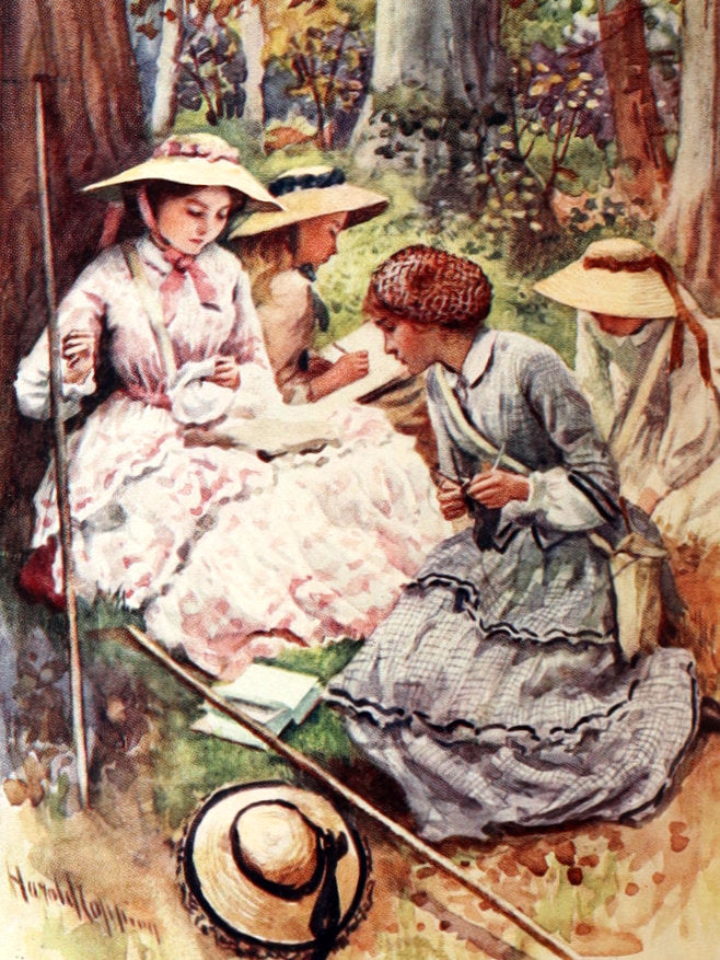 1912 Scarce 1stED Illustrated by Harold Copping - Louisa May Alcott Little Women