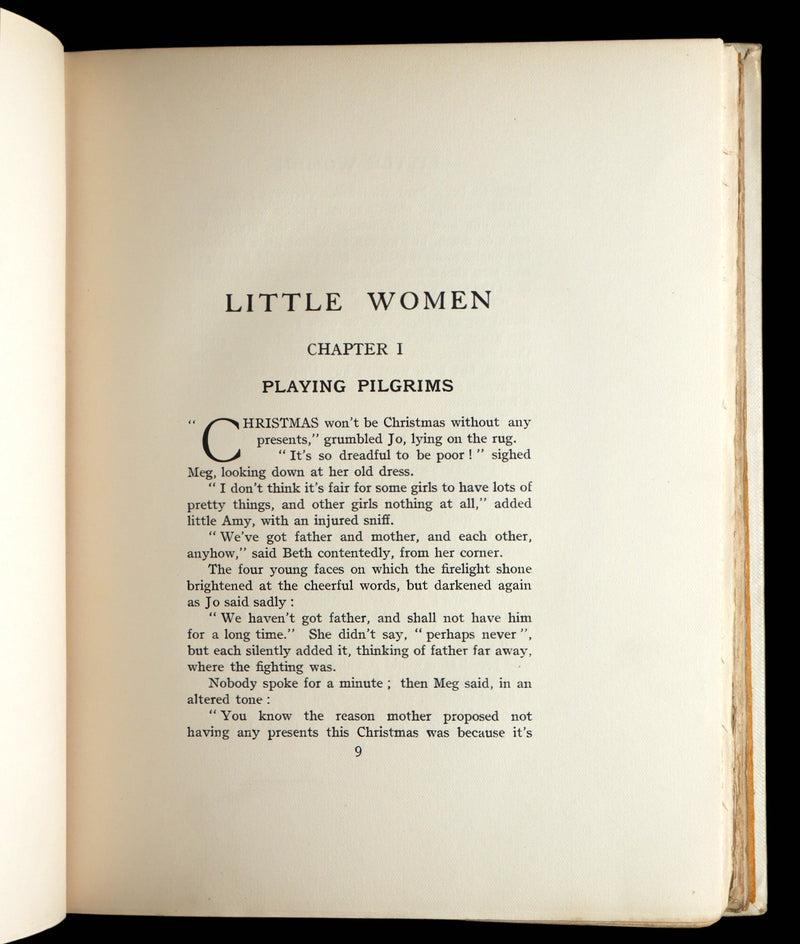 1912 Scarce 1stED Illustrated by Harold Copping - Louisa May Alcott Little Women