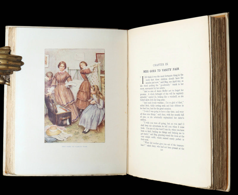 1912 Scarce 1stED Illustrated by Harold Copping - Louisa May Alcott Little Women