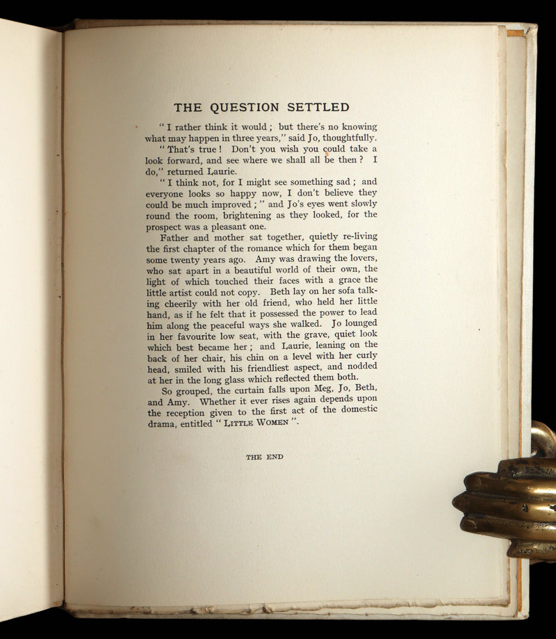 1912 Scarce 1stED Illustrated by Harold Copping - Louisa May Alcott Little Women