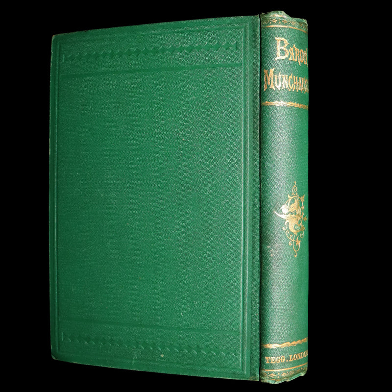 1868 Scarce Color ED - The Travels and Surprising Adventures of Baron Munchausen