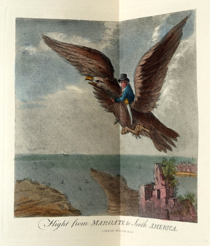 1868 Scarce Color ED - The Travels and Surprising Adventures of Baron Munchausen