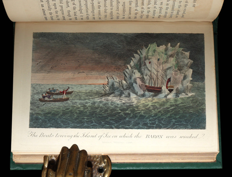 1868 Scarce Color ED - The Travels and Surprising Adventures of Baron Munchausen