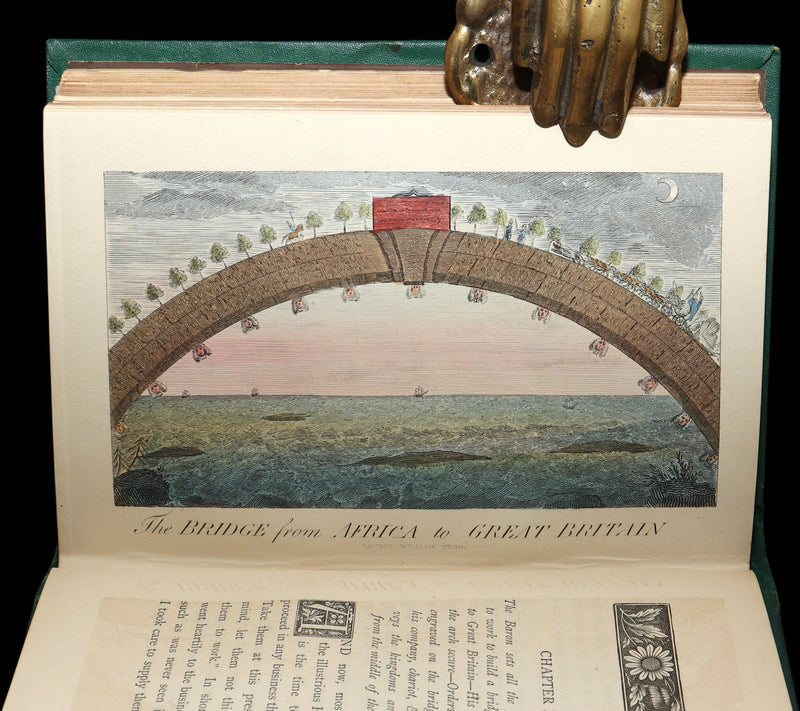 1868 Scarce Color ED - The Travels and Surprising Adventures of Baron Munchausen