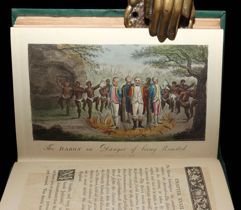 1868 Scarce Color ED - The Travels and Surprising Adventures of Baron Munchausen
