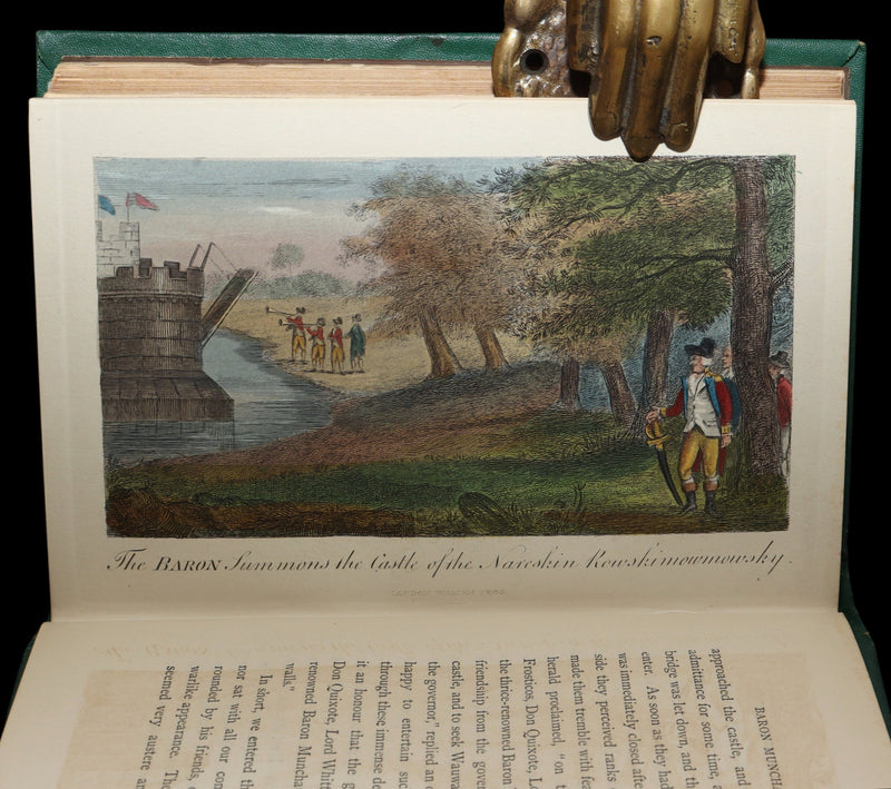 1868 Scarce Color ED - The Travels and Surprising Adventures of Baron Munchausen