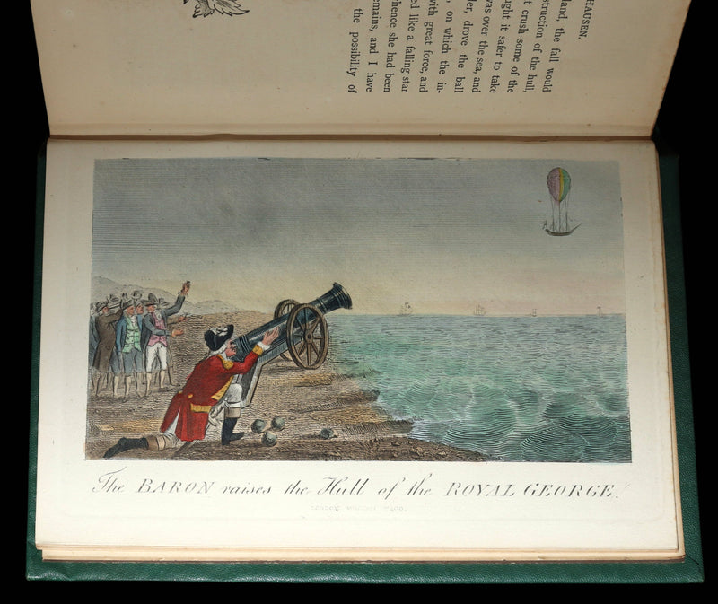 1868 Scarce Color ED - The Travels and Surprising Adventures of Baron Munchausen
