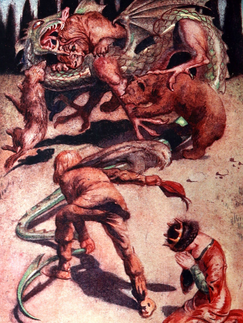1912 Scarce Book - The Italian Fairy Book illustrated by Morris M. Williams