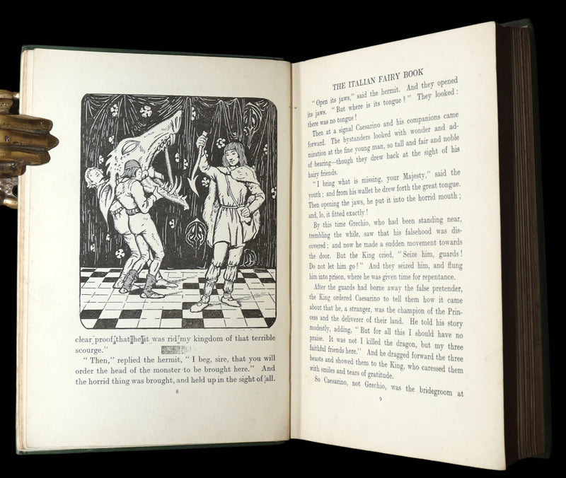 1912 Scarce Book - The Italian Fairy Book illustrated by Morris M. Williams