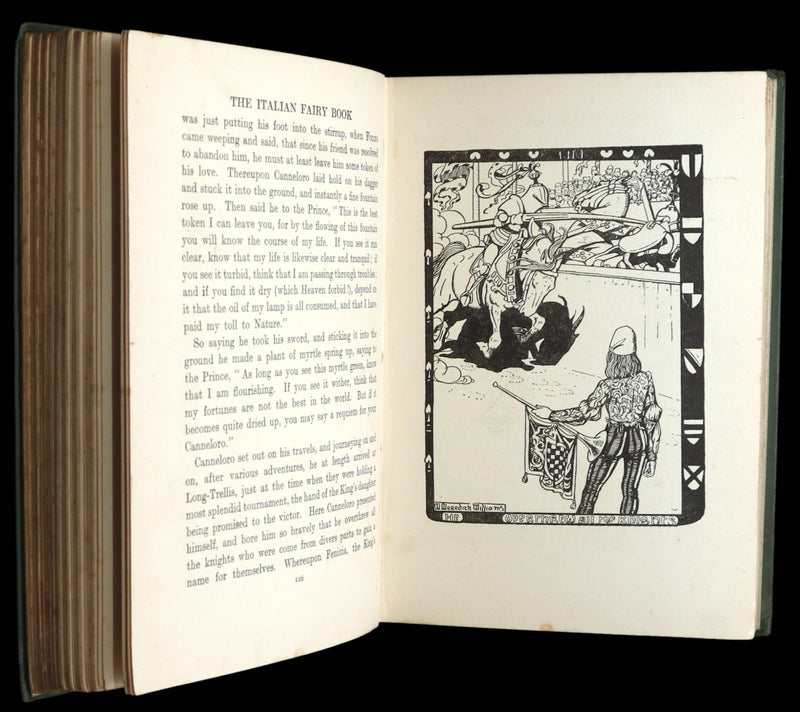 1912 Scarce Book - The Italian Fairy Book illustrated by Morris M. Williams