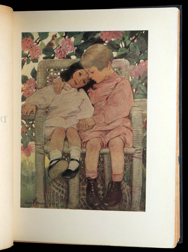 1910 Rare First Edition - A Child’s Book of Old Verses by Jessie Willcox Smith