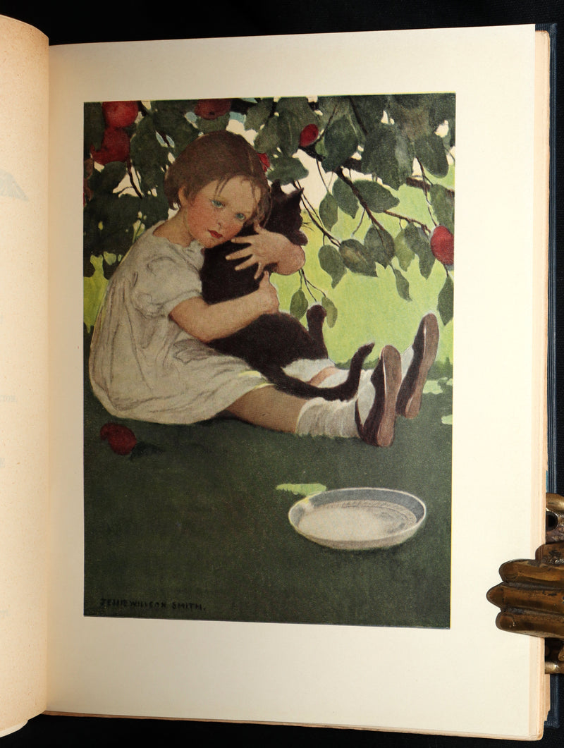 1910 Rare First Edition - A Child’s Book of Old Verses by Jessie Willcox Smith