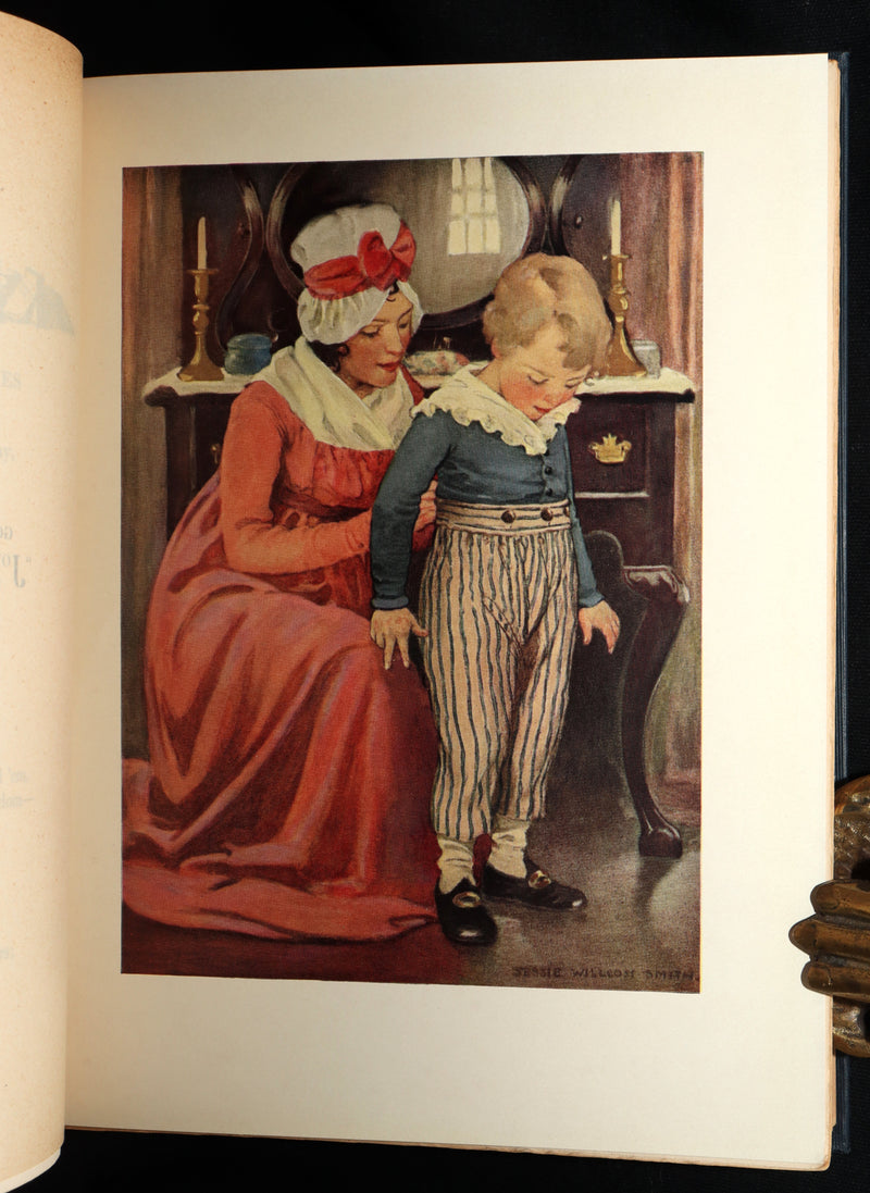 1910 Rare First Edition - A Child’s Book of Old Verses by Jessie Willcox Smith