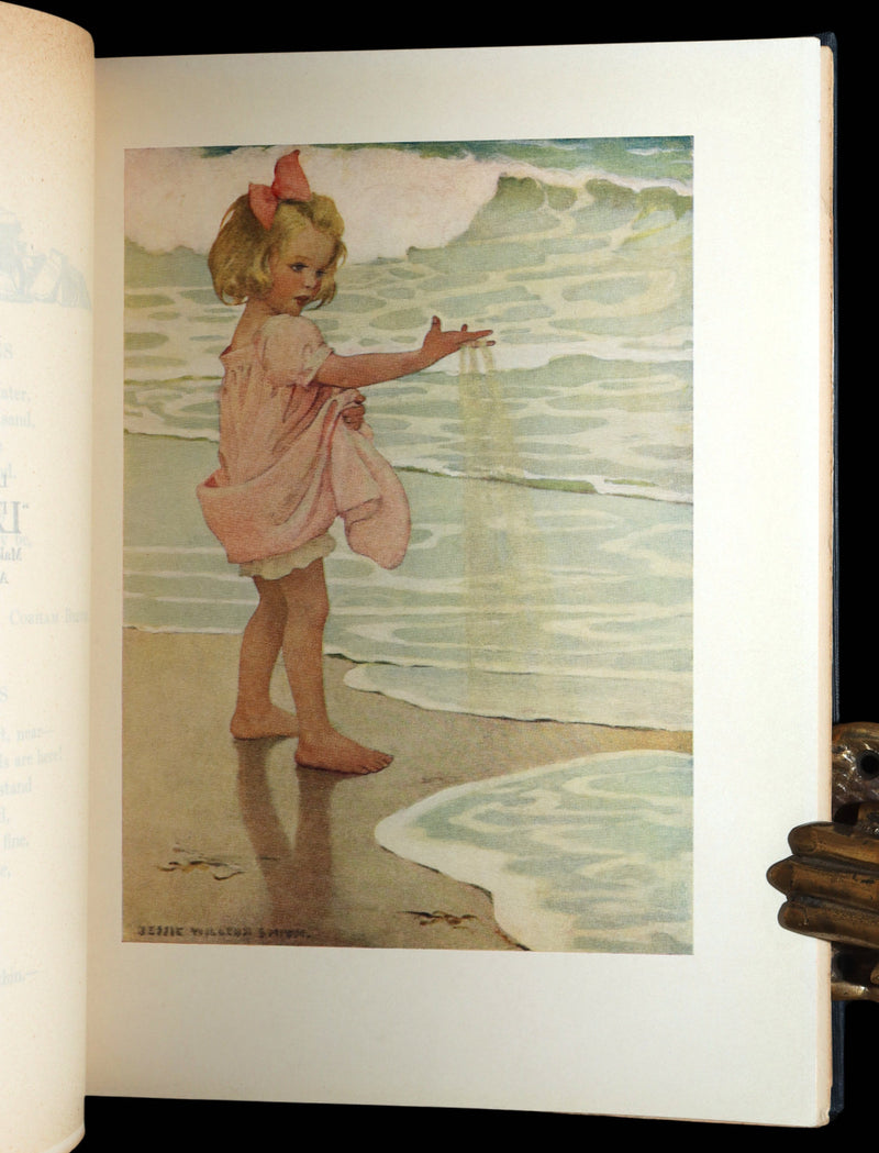 1910 Rare First Edition - A Child’s Book of Old Verses by Jessie Willcox Smith