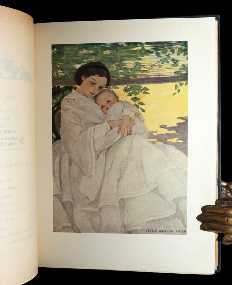 1910 Rare First Edition - A Child’s Book of Old Verses by Jessie Willcox Smith