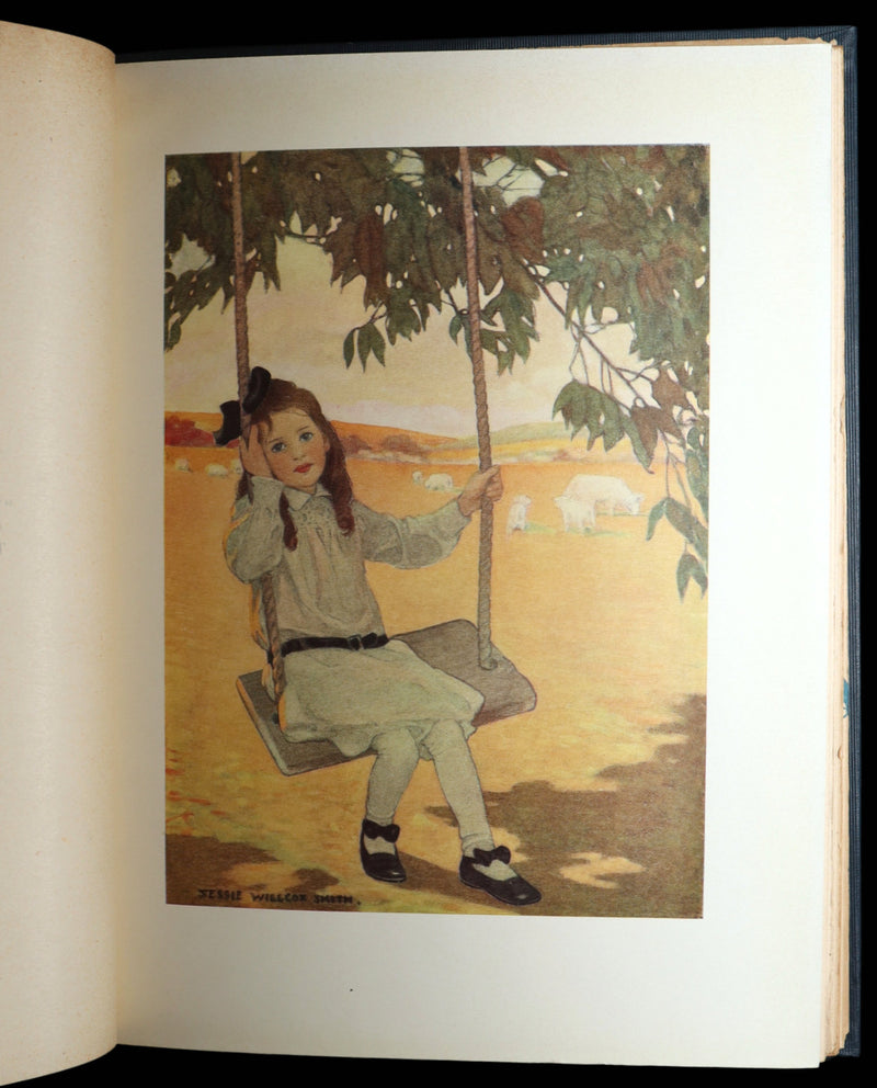 1910 Rare First Edition - A Child’s Book of Old Verses by Jessie Willcox Smith