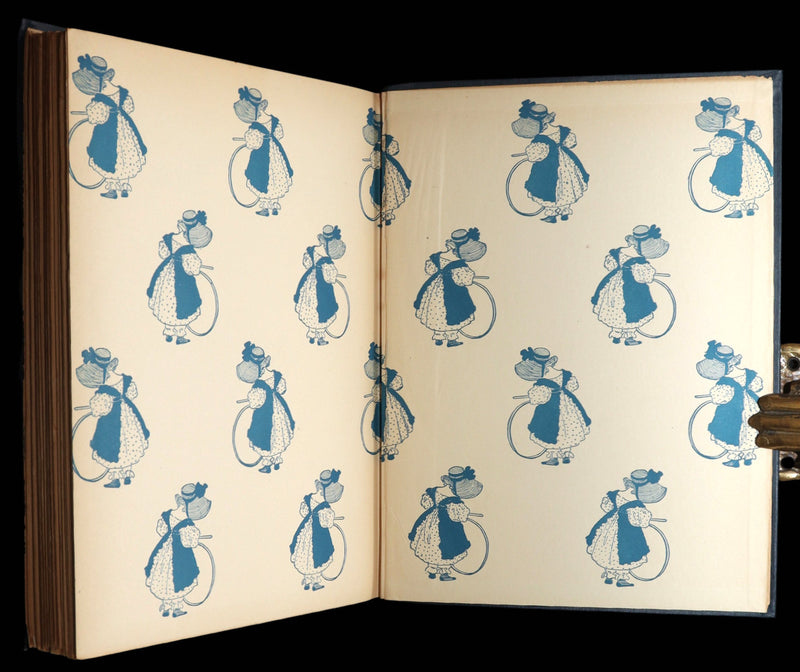 1910 Rare First Edition - A Child’s Book of Old Verses by Jessie Willcox Smith