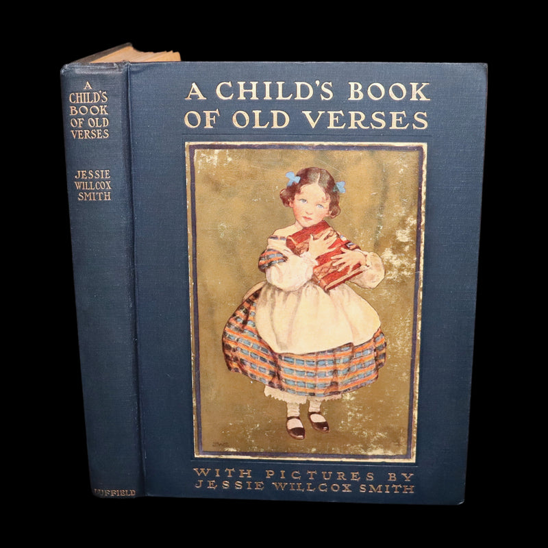 1910 Rare First Edition - A Child’s Book of Old Verses by Jessie Willcox Smith