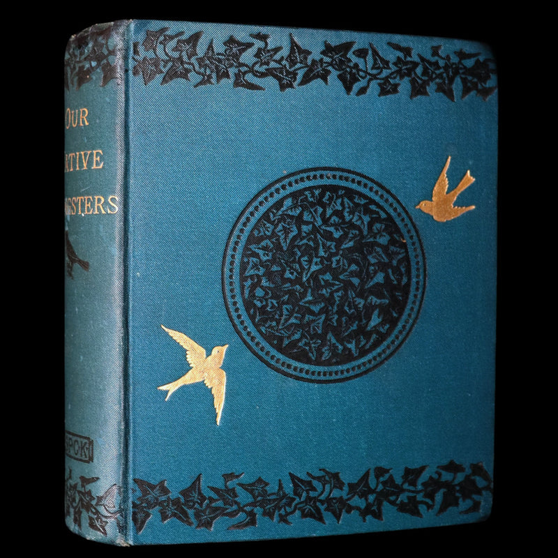 1882 Rare Ornithology Book ~ Our Native Songsters, Illustrated by Anne Pratt
