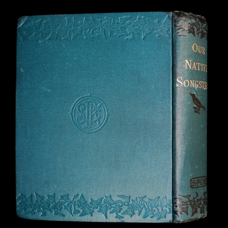 1882 Rare Ornithology Book ~ Our Native Songsters, Illustrated by Anne Pratt