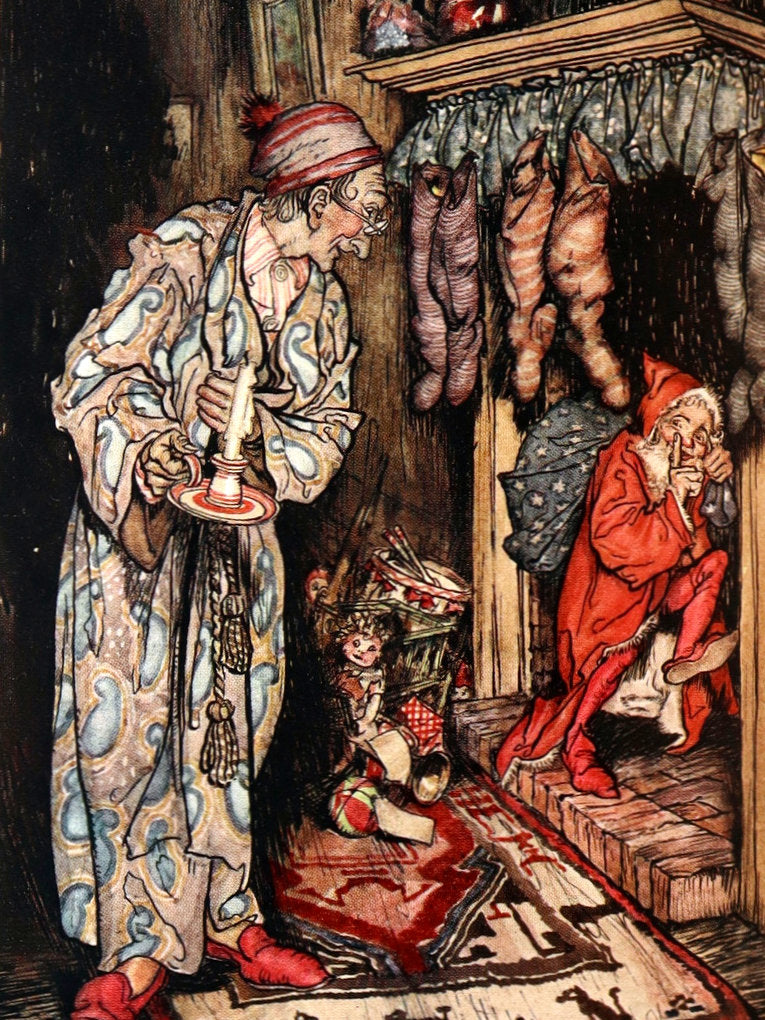 1931 First Edition - The Night Before Christmas Illustrated by Arthur Rackham