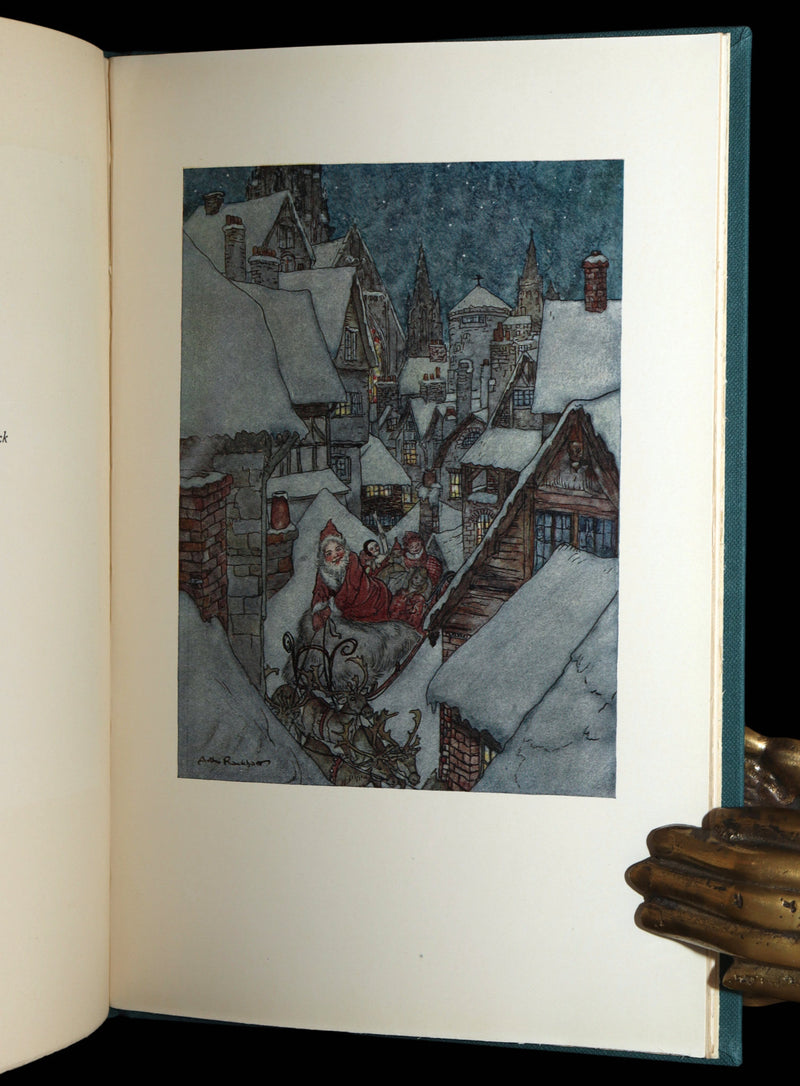 1931 First Edition - The Night Before Christmas Illustrated by Arthur Rackham